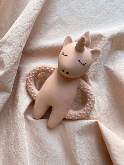 Konges Sløjd Teether Unicorn Rosa Konges Sløjd Teether Unicorn Rosa
