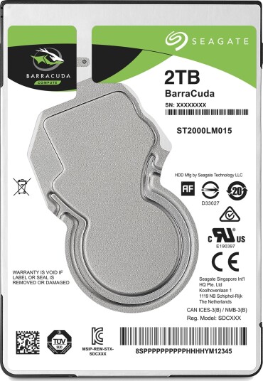 SEAGATE HDD int. 2.5 2TB Barracuda SEAGATE HDD int. 2.5 2TB Barracuda