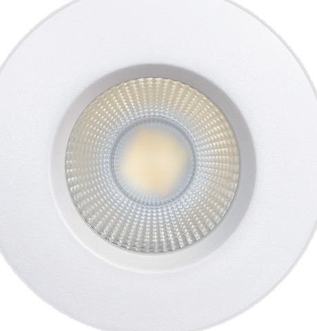 Aruba 4,9W Innfelt Spotlight Cct Iso Matt Hvit 560–590 Lm Dim Ip65 Innendørs/Utendørs