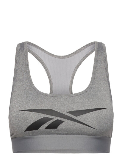 Reebok Performance Womens Rbk Bra Top Racer Back Teres - Grey - S