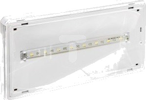 Awex Nødarmatur Exit Ip65 1W 1H Tofunktion Hvit Ete/1W/Csa/X/Wh   Ete/1W/Csa/X/Wh