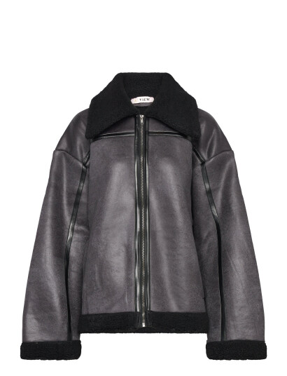 A-View Alise Coat - Black - 34