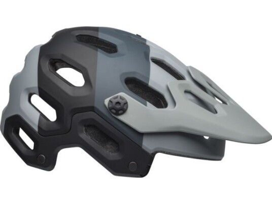 Bell Super 3 Mtb Hjelm Svart Og Grå Størrelse L (Bel-7103195)
