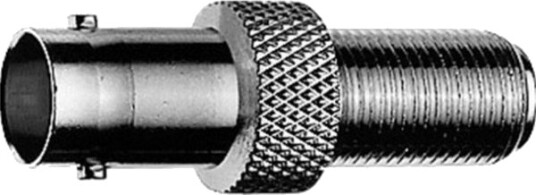 Telegärtner Koaksialadapter F-Type/BNC Hun/Hun Nikkel/Gull Telegärtner Koaksialadapter F-Type/BNC Hun/Hun Nikkel/Gull