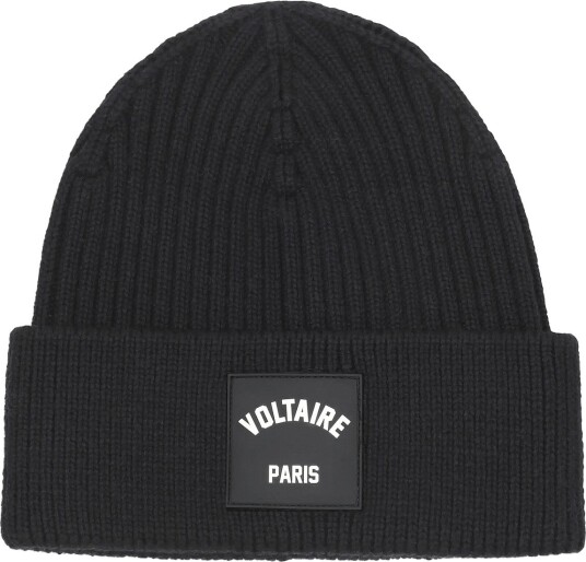 Zadig & Voltaire Kids Pull On Hat Black SIZE FOUR