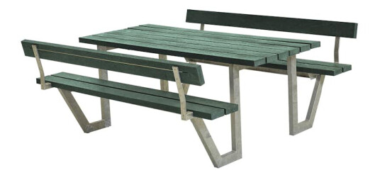 Piknikbord PLUS Wega 177 cm ReTex