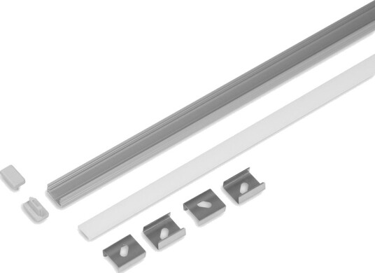 Topmet 2m sett SLIM8 + C2 CLICK Anodisert