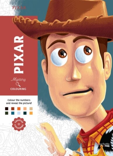 Mystery Colouring Pixar Reveal iconic Disney characters with colour by number Mystery Colouring Pixar Reveal iconic Disney characters with colour by number