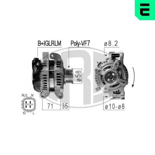 Dynamo ERA 210842A