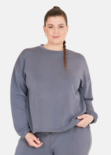 Q-Collection Karina W Sweat Shirt Folkstone Gray 46 Sweatshirts Q-Collection Karina W Sweat Shirt Folkstone Gray 46 Sweatshirts