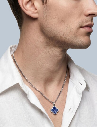 Steel & Barnett Clover Necklace   Silver   ONE SIZE 60   70 cm