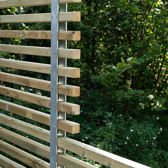 Gjerdestolpe Skotte Garden Arkad Lang Galvanisert Gjerdestolpe Skotte Garden Arkad Lang Galvanisert