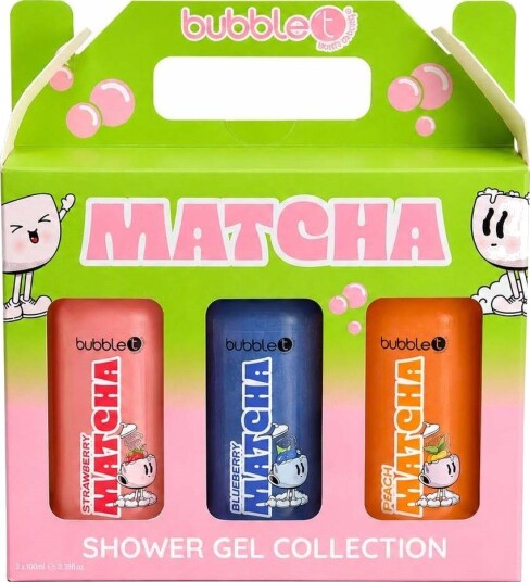 BubbleT Matcha Shower Gel Collection BubbleT Matcha Shower Gel Collection