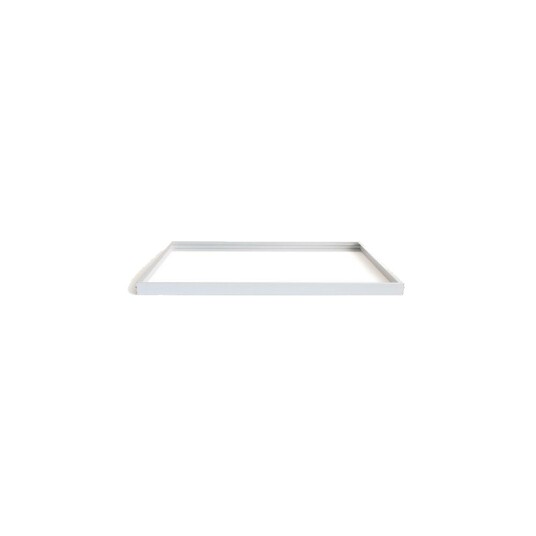 Ramme til 120x60 LED panel Samlesett skrue hvit kant Ramme til 120x60 LED panel Samlesett skrue hvit kant