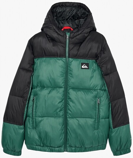 Quiksilver Cold Days Youth Jacket Green 10