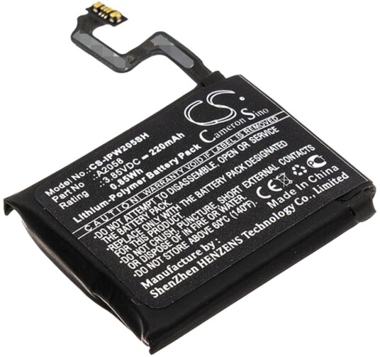 Batteri til Apple iWatch Series 4 40mm