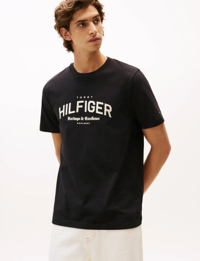 Tommy Hilfiger Hilfiger Arch Tee - Black - M Tommy Hilfiger Hilfiger Arch Tee - Black - M