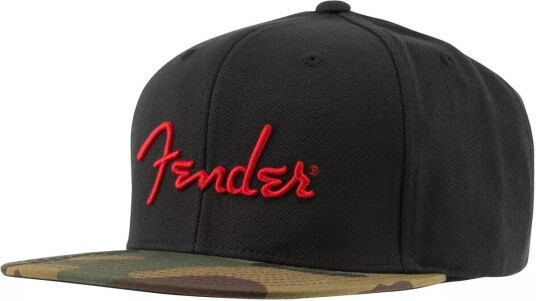 Fender Camo Flatbill Camo One Size Fits Most Caps Fender Camo Flatbill Camo One Size Fits Most Caps