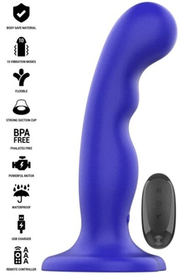 Shorty Vibrator 10 Modes Remote Control