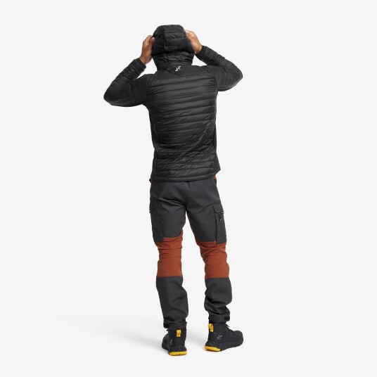 Revolutionrace Radical Insulate Jacket Herre Black 3XL Skalljakke Turjakke & Vindjakke Revolutionrace Radical Insulate Jacket Herre Black 3XL Skalljakke Turjakke & Vindjakke