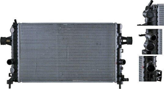 Radiator MAHLE ORIGINAL CR 1091 000S Radiator MAHLE ORIGINAL CR 1091 000S