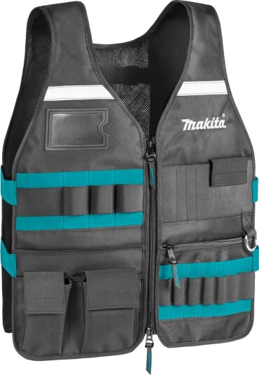 Makita E-15609 Arbeidsvest med Justerbare Lommer Makita E-15609 Arbeidsvest med Justerbare Lommer
