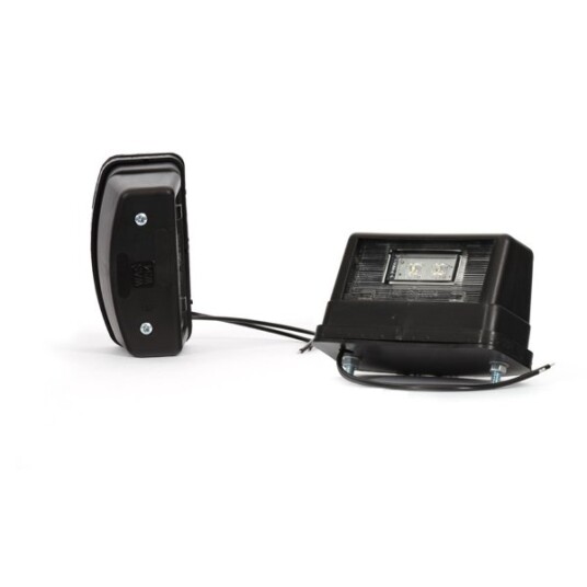 Nummerskiltbelysning Strands LPL LED Svart / 12/24V / 109 mm Nummerskiltbelysning Strands LPL LED Svart / 12/24V / 109 mm