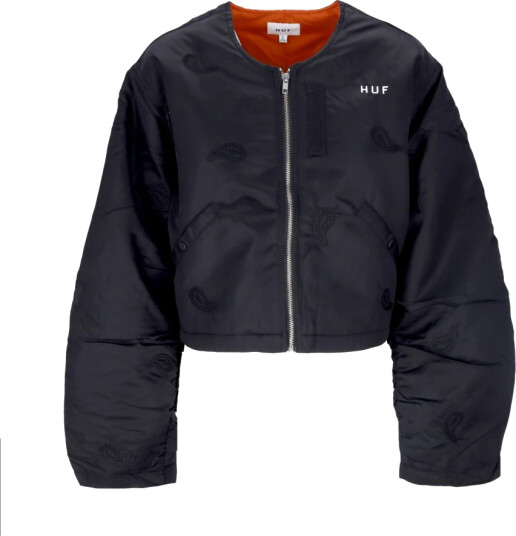 HUF Dame Jakker Svart XS, HUF Dame Jakker Svart XS,