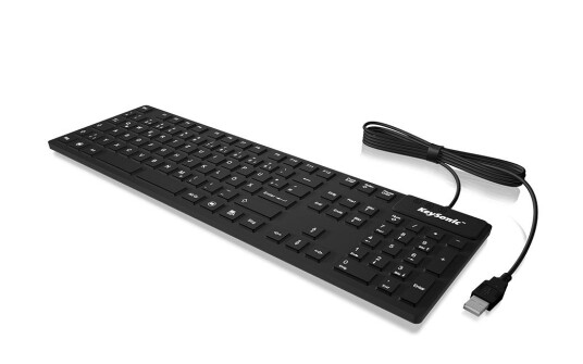KEYSONIC KSK-8030IN wasserdicht Silikon mit 105 Tast