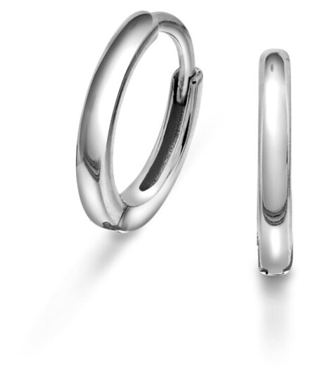 Pan Jewelry, Øreringer i 925 rhodinert sølv