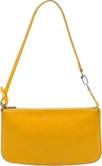 Louis Vuitton Vintage Dame Pre owned Gul ONE SIZE,