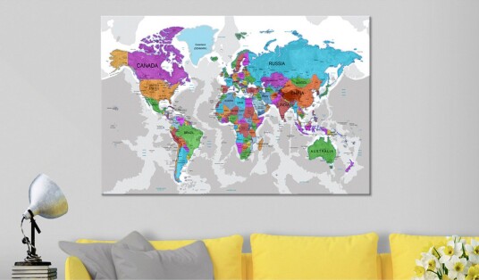 Tavle Territory Of Colours 60X40 Artgeist sp. z o. o.