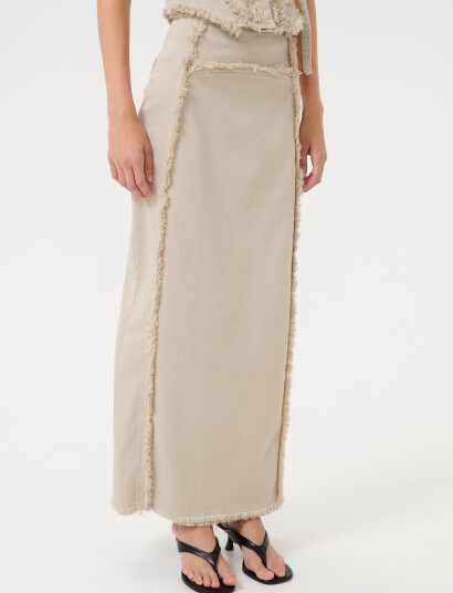 Gestuz Gzcatia Long Skirt - Beige - 34