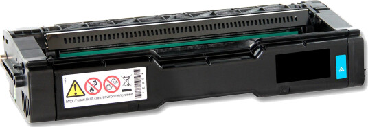 TB Toner Cyan (1.600 sider) erstatter Ricoh 407544 TB Premium toner
