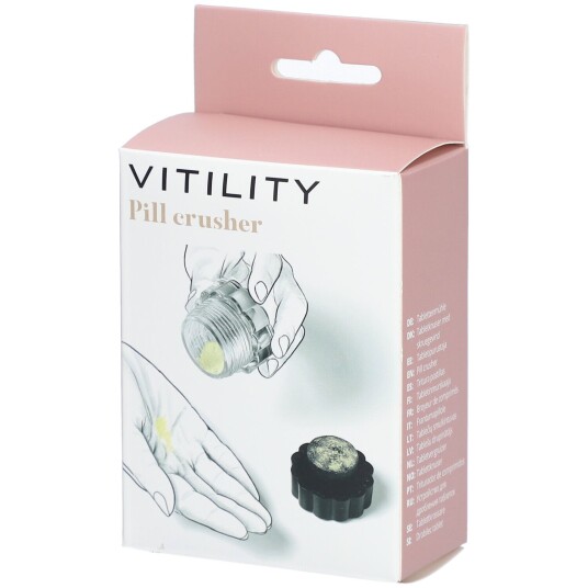 VITILITY Pilleknuser  Enkel og effektiv måte å knuse piller på