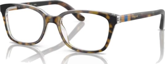 Briller   VY2001 fra Vogue   Havana   plast   firkantet   Small