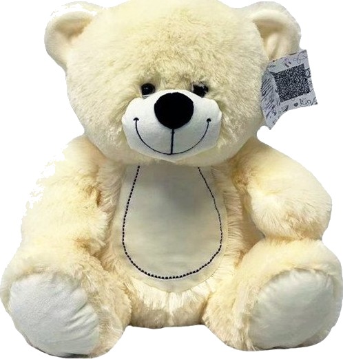 Tulilo Tom Bamse 34 cm Kremfarget Tulilo Tom Bamse 34 cm Kremfarget