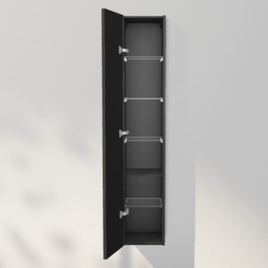 INR Iconic Nordic Rooms Sense 30/30 Høyskap Black oak / 30cm Venstre Hengslet INR Iconic Nordic Rooms Sense 30/30 Høyskap Black oak / 30cm Venstre Hengslet