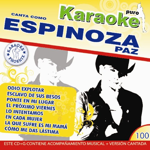 Paz Espinoza Karaoke Espinoza Paz CD