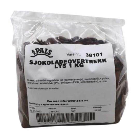Non Temp Sjokolade Lys 1kg Non Temp Sjokolade Lys 1kg