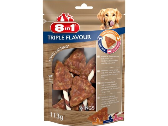 8 In 1 8In1 Triple Flavour Wings 6 Stk 6 Pk/Ps 8 In 1 8In1 Triple Flavour Wings 6 Stk 6 Pk/Ps