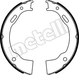 Bremseskosett, håndbrems METELLI 53-0514