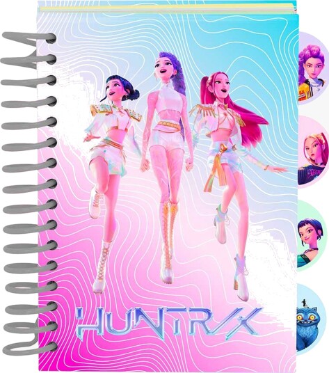 K-Pop Demon Hunters Notatbok A6