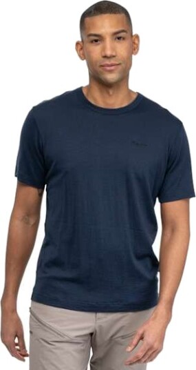 Bergans Men"s Logo Merino Tee Navy Blue L