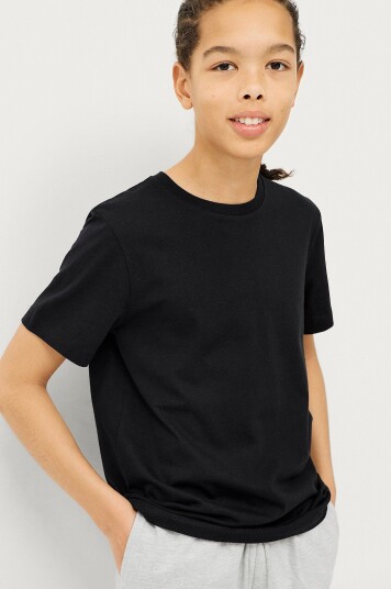Ellos Collection T skjorte Basic Svart Ellos Collection T skjorte Basic Svart