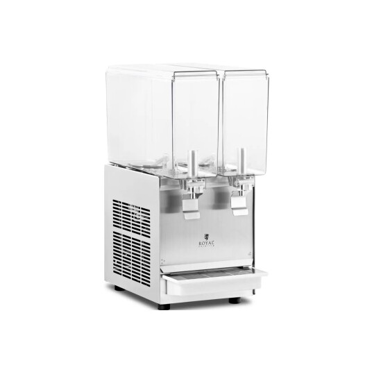 Royal Catering Juicedispenser- 2 x 10 L - Royal Catering - kjølesystem RC-JDD02 Royal Catering Juicedispenser- 2 x 10 L - Royal Catering - kjølesystem RC-JDD02