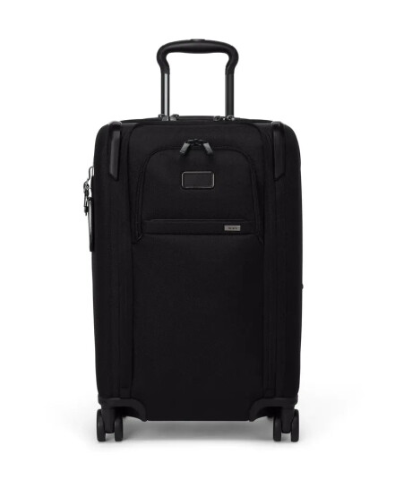 TUMI Alpha 4 Dual Access Expansion Cross Over Black