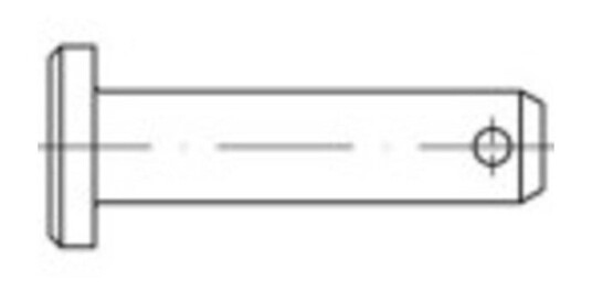 Toolcraft To 9978906 Bolte Ø X L 18 Mm X 65 Mm Stål Galvaniseret 10 Stk