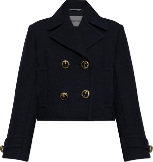 Balenciaga Dame Jakker Blå S, Balenciaga Dame Jakker Blå S,
