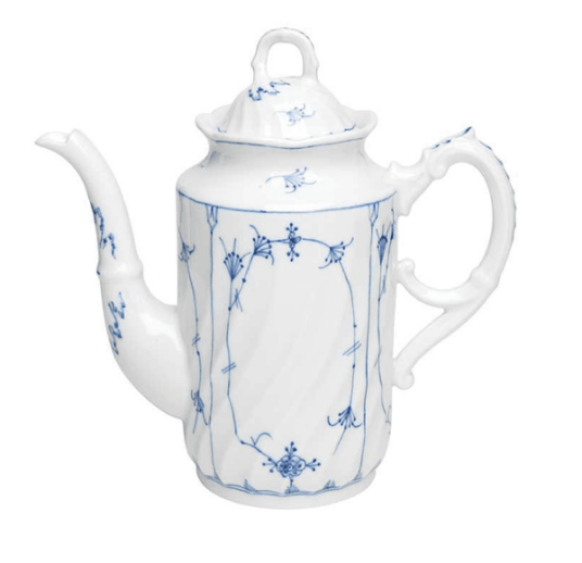 Porsgrund Bogstad Stråmønster Kaffekanne m/Lokk Porsgrund Bogstad Stråmønster Kaffekanne m/Lokk